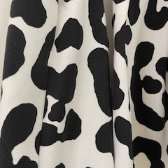 Talbots Pleated Tie Waist Leopard Skirt size 14P EUC! - Picture 4 of 4